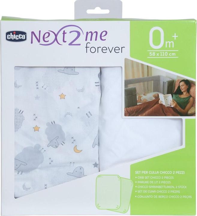 Actual product image Chicco Next2Me Forever Bassinet Bedding Set (58 x 110 cm)