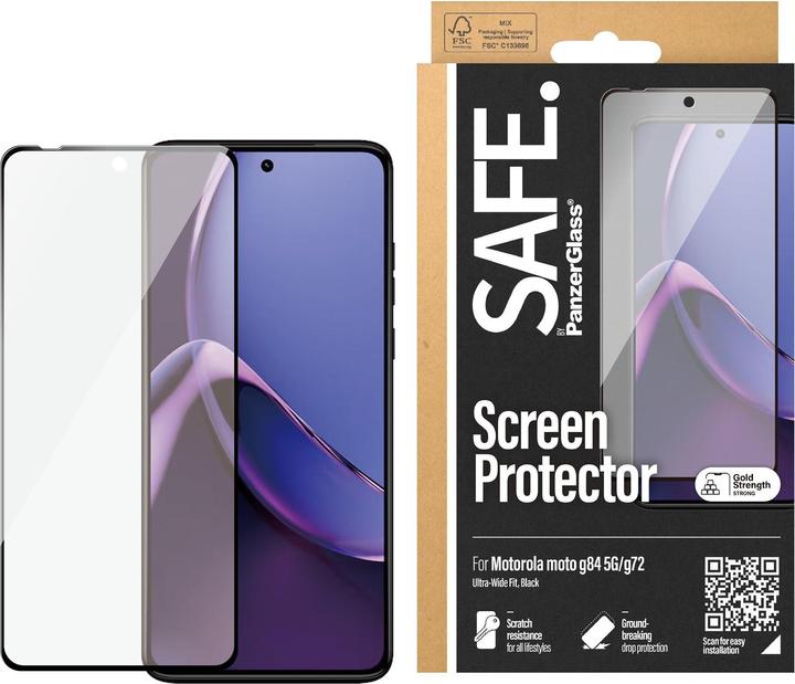 Produktbild Safe Ultra-Wide Fit (1 Stück, Motorola Moto G84, Motorola Moto G72)