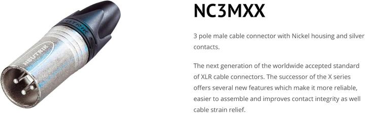 Produktbild Sommer Cable Mikrofonkabel Stage 22 Highflex XLR (3 m, XLR)