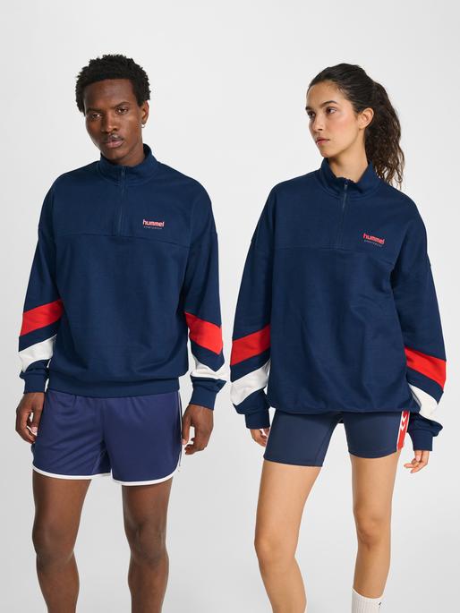 Actual product image hummel Hmloversized halfzip sportswear (S)