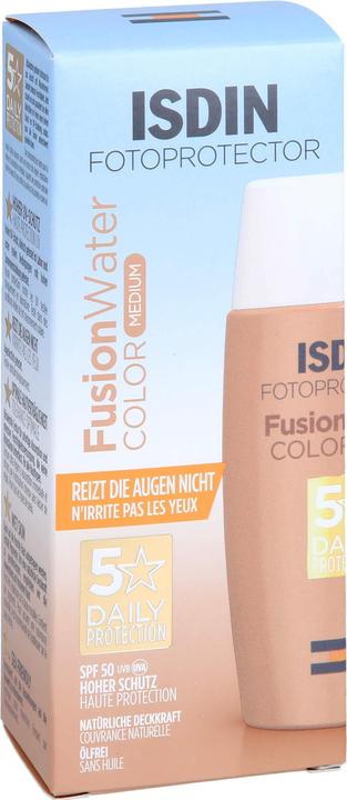 Produktbild Isdin Fotop Fus Wat Col Me, 50 ml CRE (Sonnencreme Gesicht, SPF 50, 50 ml)