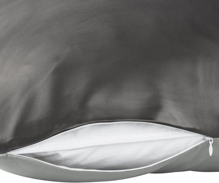 Produktbild Aspero 2x Satin Kissenbezüge 40x80 cm Alia - 9067 (Kopfkissenbezug, 40 x 80 cm)