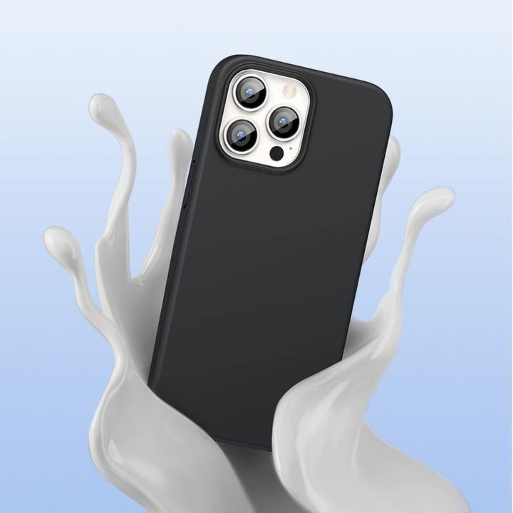 Actual product image Ugreen Protective Silicone Case rubber flexible silicone case cover for iPhone 13 Pro Max black (Apple iPhone 13 Pro Max)