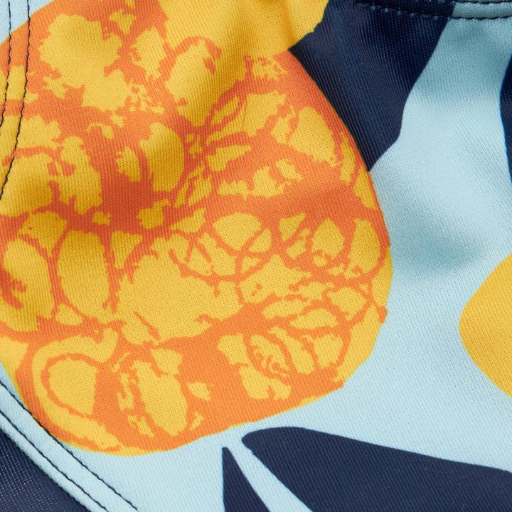 Image du produit Nabaiji Haut de maillot de bain natation Fille - 100 Vega hotu orange vert (140)
