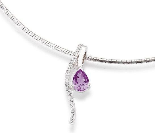 Breuning ANHÄNGER - ED.TOP.HELL/Brill. 0,104 Ct. H/si (750/18 K Gold)