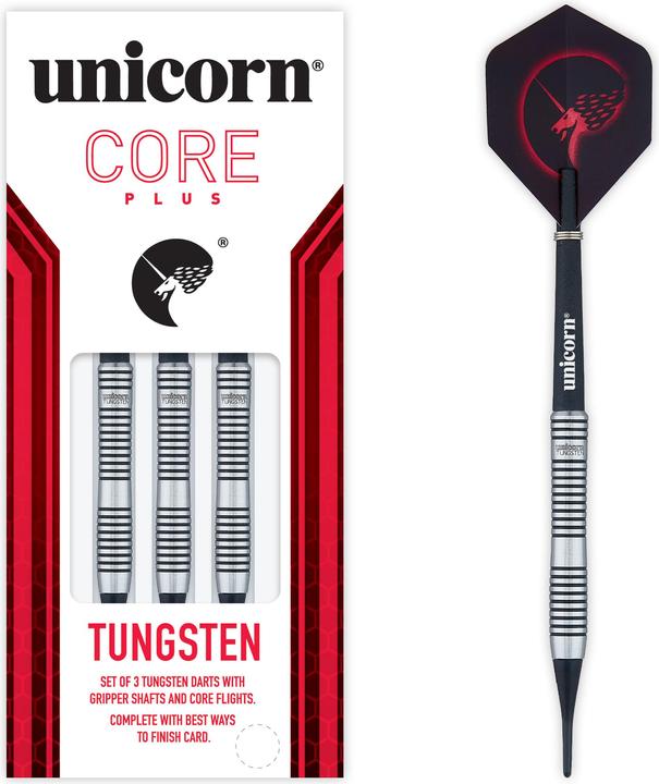 Produktbild Unicorn Core Plus Tungsten Style 1 Softdarts 1 Satz (20 g)
