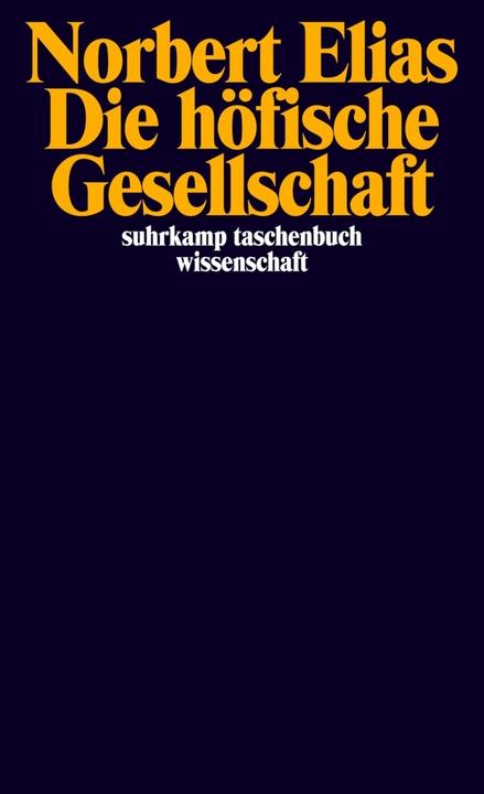 Produktbild Die höfische Gesellschaft (Deutsch, Norbert Elias, 1983)