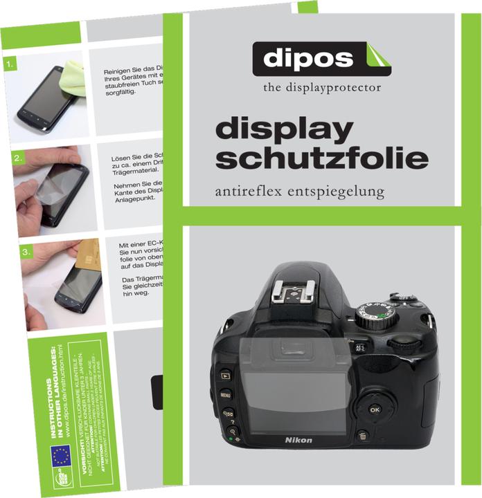Produktbild Dipos Displayschutzfolie Antireflex (Displayschutz, Nikon D60)