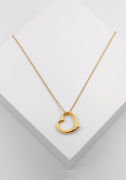 Image du produit Muau Coeur battant (750, Or blanc, Or jaune 18 carats)