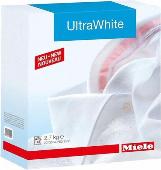Miele Ultra blanc (42 Cycles de lavage, Lessive en poudre)