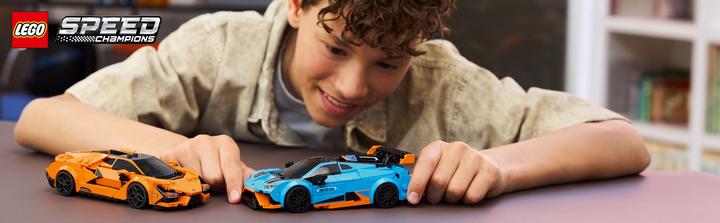 Produktbild LEGO Lamborghini Revuelto und Huracán STO (77238, LEGO Speed Champions)
