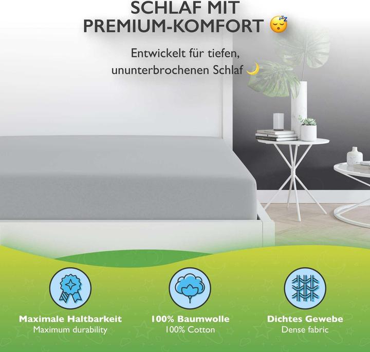 Actual product image Etérea Comfort Jersey Topper (200 x 200 cm, 200 x 220 cm)