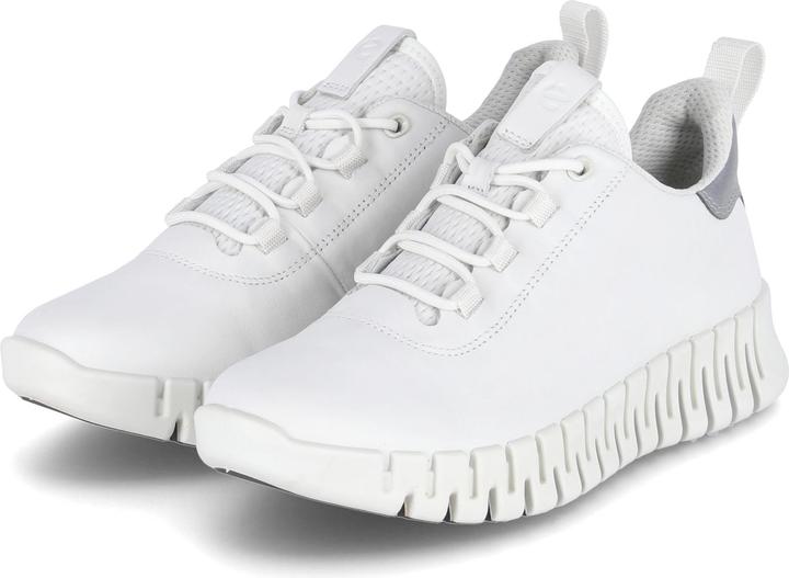 Immagine prodotto Ecco Scarpe da donna stringate sportive con suola in gomma bianche (38)