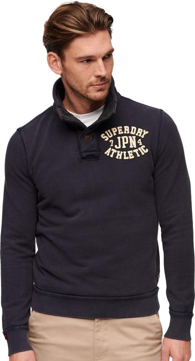 Actual product image Superdry Vintage Athletic Henley Jumper (M)