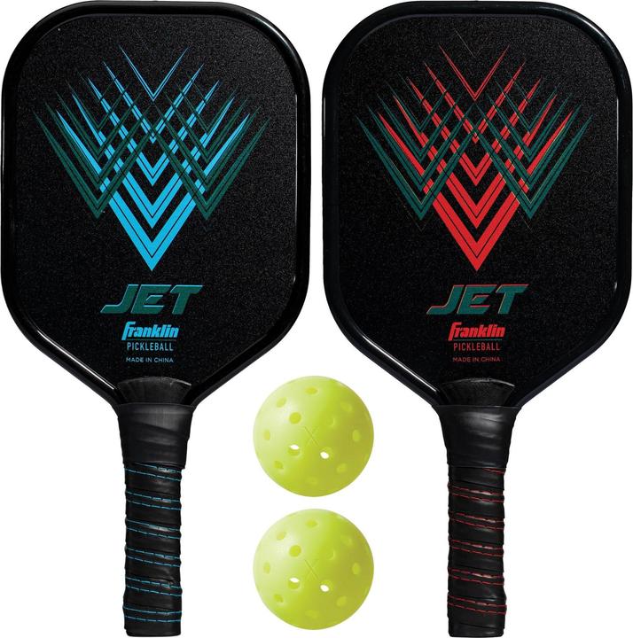 Franklin Pickleball Schläger und Ball Set Jet Set (2erPack)