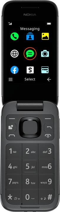 Actual product image Nokia 2660 TA-1469 DS GB IE BLACK (2.80", 0.30 Mpx, 4G)