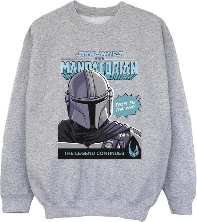 Star Wars Mando Comic Cover Sweatshirt Mädchen