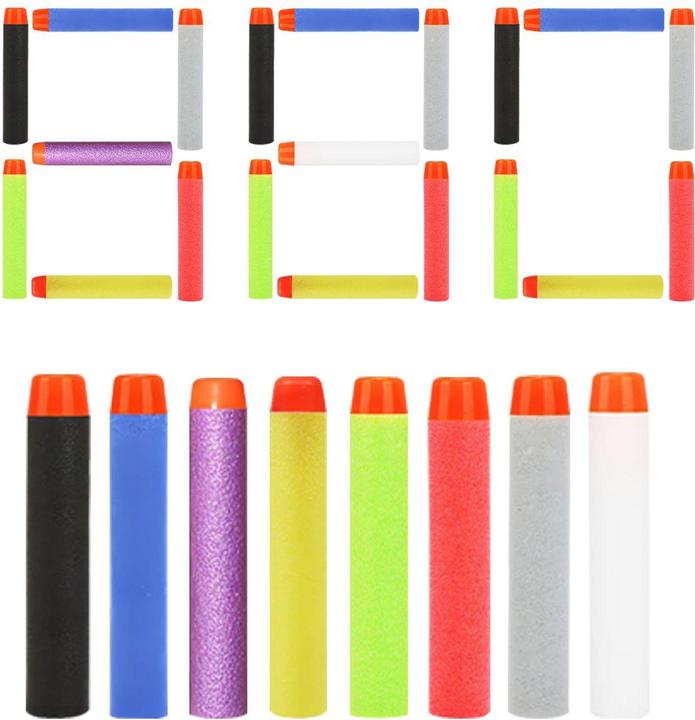 Produktbild König Design 880 Soft Nachfüll Foam Darts Pfeile Elite Clip für NERF N-Strike Ersatzpfeile