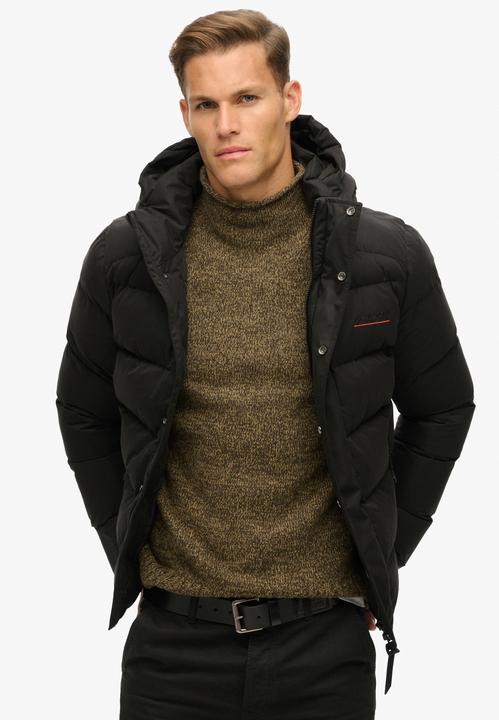 Immagine prodotto Superdry Piumino in microfibra con cappuccio (XL)