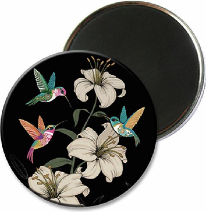Produktbild Kiub runder magnet kolibris bug art jewels (1 x)