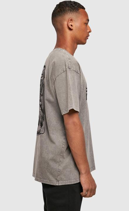 Immagine prodotto Merchcode Thin Lizzy - Maglietta oversize con logo Rocker lavata con acido - 160111 (M)