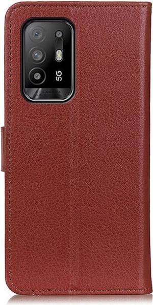 Actual product image MU Classic Litchi Leather Bookcover Series (Oppo A94)