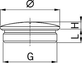 Immagine prodotto Agro Tappo a vite M20 (0.60 cm)