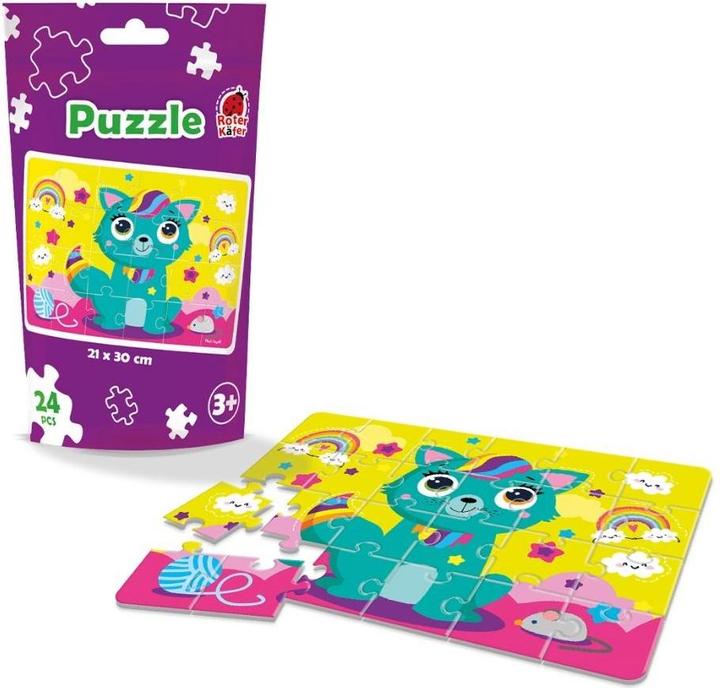Puzzle educativo - Gatto delle favole (24 pezzi)