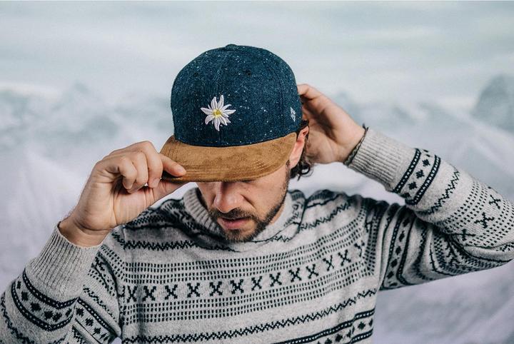 Actual product image Bavarian Caps Edelweiss Flanell Cap (One size)