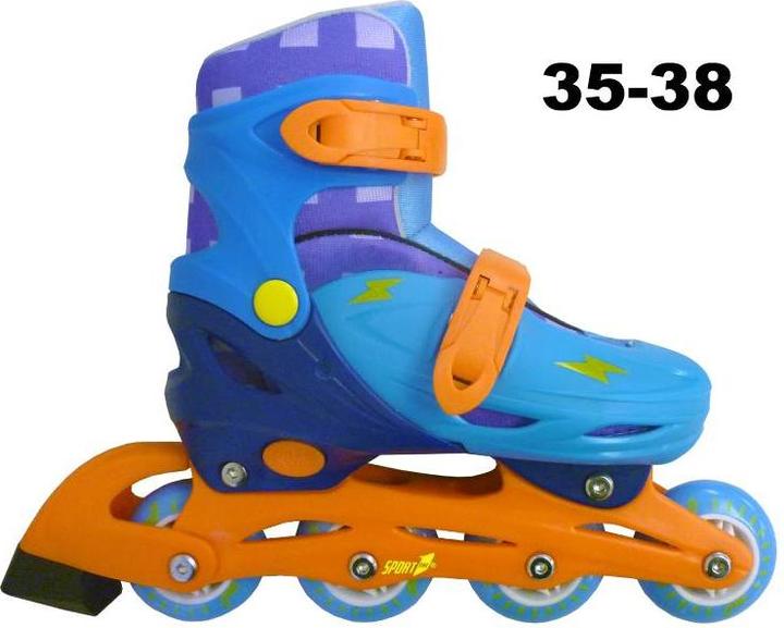 Power Play Sport1 "Easy Roller" Blå inlinere Rulleskøjter til børn str. 35-38 (35)