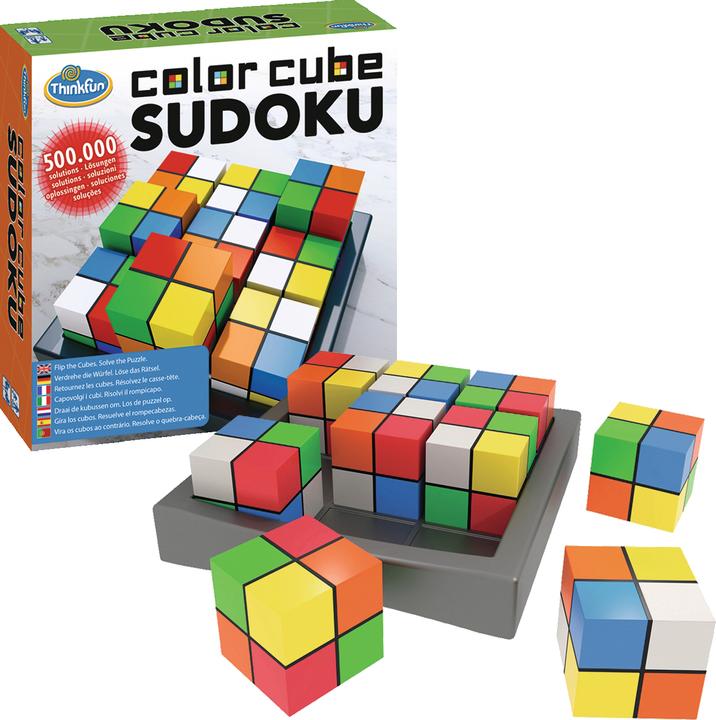 Actual product image Thinkfun Color Cubes Sudoku (French, Italian, English, German)