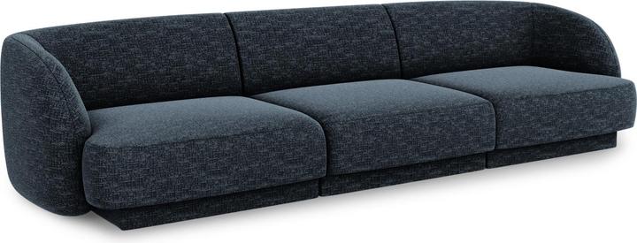 Actual product image Micadoni Sofa, "Miley", 3 Seats, 255x90x70Made in Europe (4-seater, 2 person sofa, 3-seater)