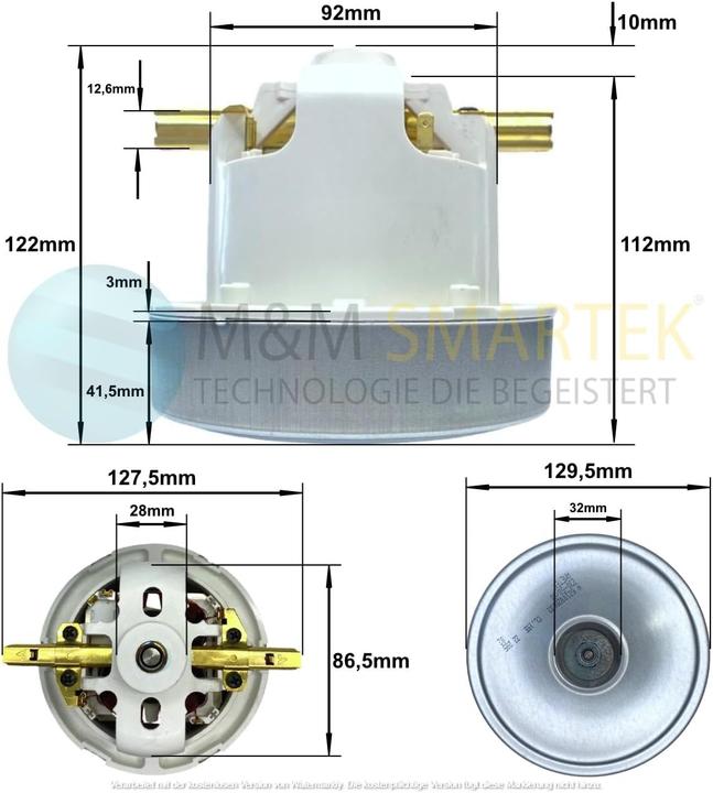 Produktbild M&M Smartek Saugturbine