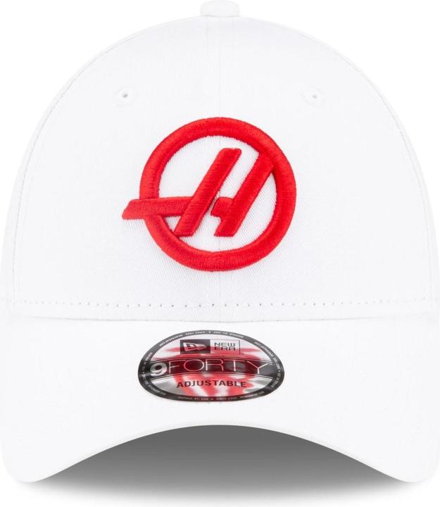 Produktbild New Era 9Forty Snapback Cap - F1 Haas Team Weiss (One Size)
