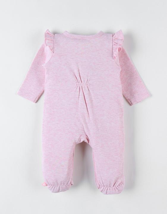 Produktbild Noukies Strampler Jersey mit Giraffe Rosa Gr. 74 (74)