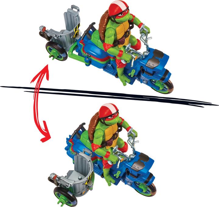 Actual product image Boti Teenage Mutant Ninja Turtles Battle Cycle Scooter with Raphae