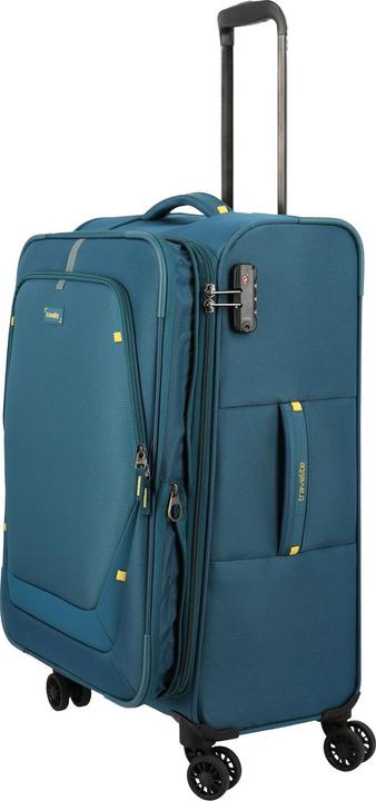 Actual product image Travelite Umbria 4 Rollen Kofferset 3-teilig mit Dehnfalte (207 l)