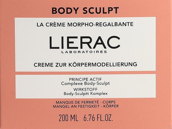 Actual product image Lierac BODY SCULPT The Morpho-Firming Cream 200ml (Body milk, 200 ml)