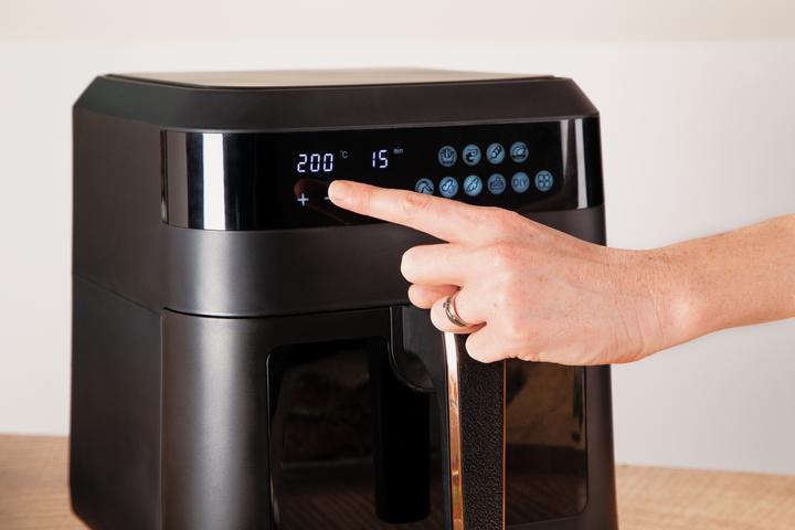 Productafbeelding BerlingerHaus BH9446 Friteuse, 6,3L, zichtbaar venster Black Rose CollectionMona
