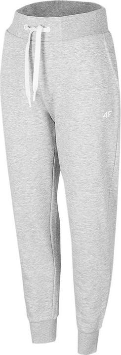 4F Spodnie damskie chłodny jasny szary melanż H4Z22 SPDD351 27M XL (XL)