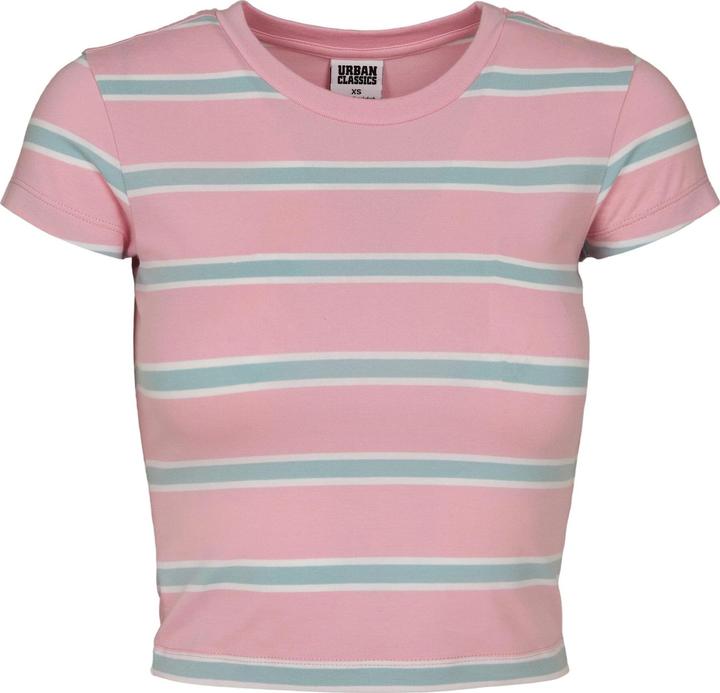 Image du produit Urban Classics Ladies Stripe Cropped Tee (XL)
