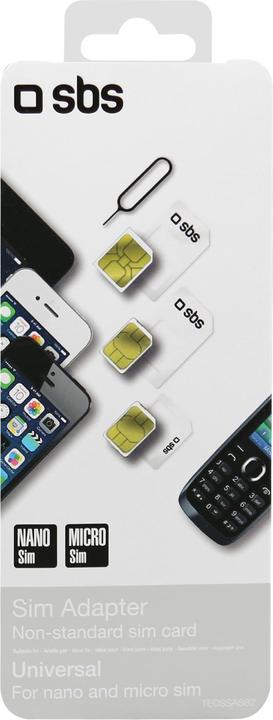 Actual product image SBS SIM card adapter kit