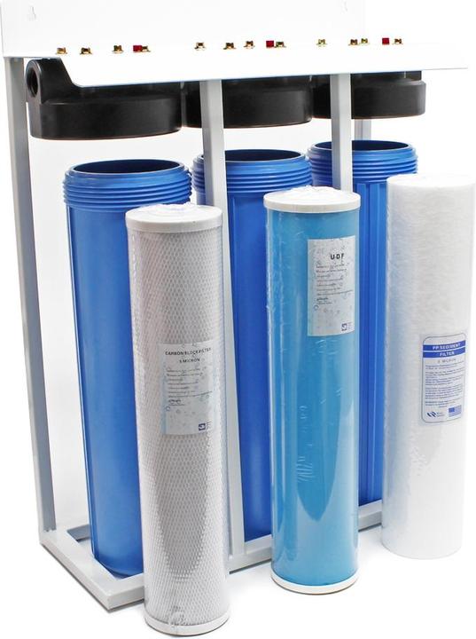 Produktbild Naturewater NW-BRL03-LS3 3 Stufen Filter 5µ 32,89mm 1" Sedimentfilter Aktivkohle (3 x)