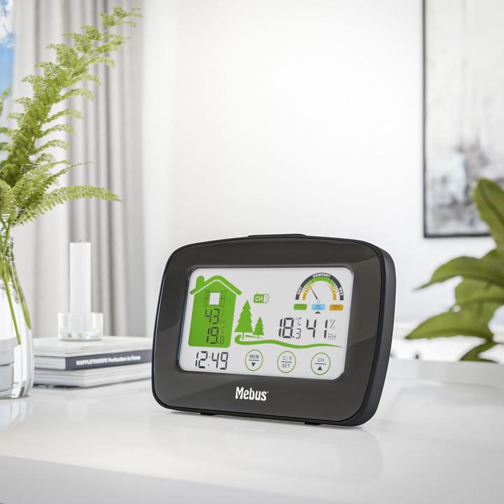 Actual product image Mebus 40902 Radio weather station