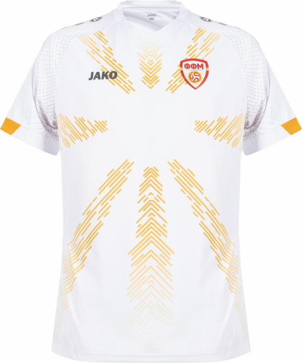 JAKO Nordmazedonien Auswärts Kinder Trikot 2023-24 (140)
