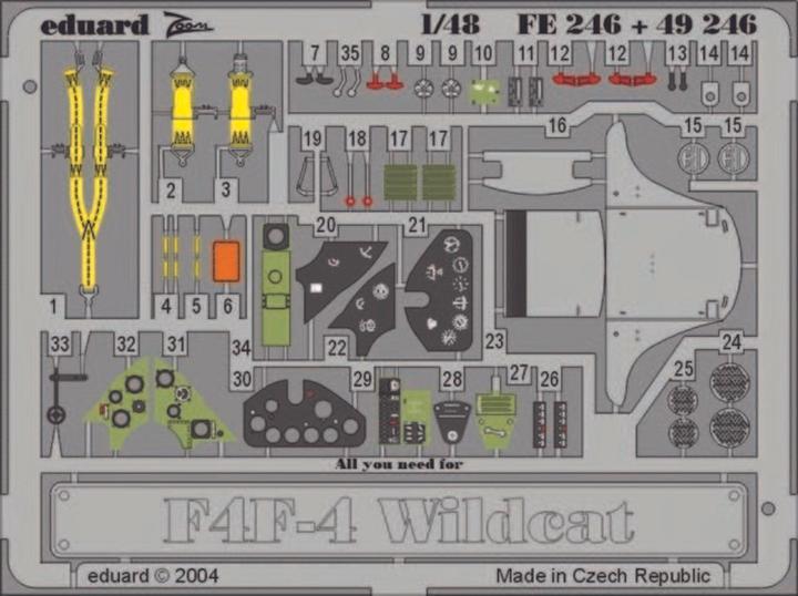 Produktbild Eduard F4F-4 Wildcat