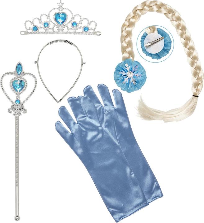 Image du produit Magni Kit Princesse des Neiges Diadème, baguette magique, tresse