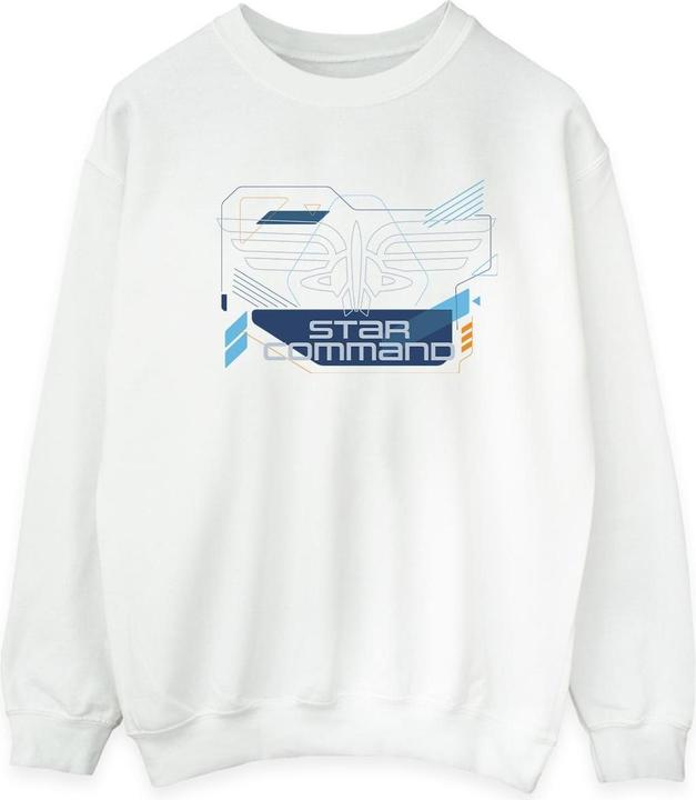 Actual product image Disney Mens Lightyear Star Command Icons Sweatshirt (XL)