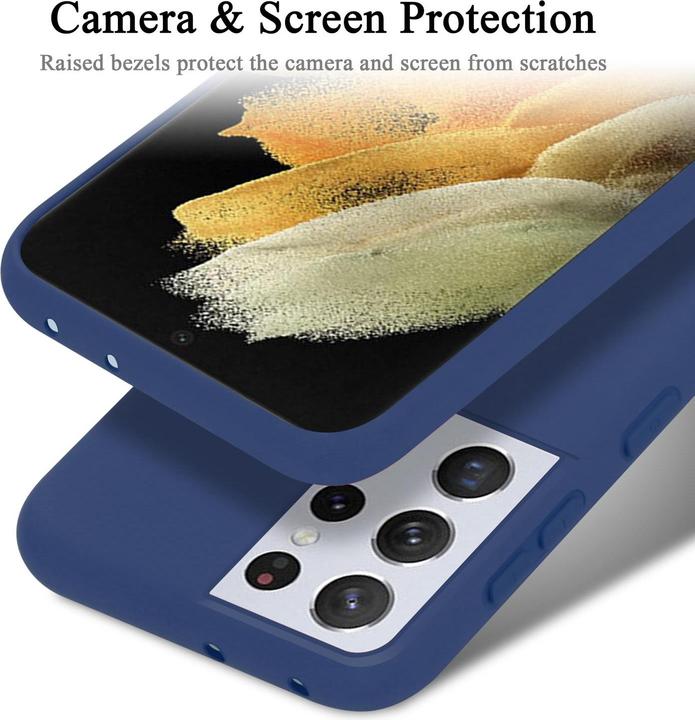 Produktbild Cadorabo TPU Liquid Silicone Case Cover (Samsung Galaxy S21 Ultra)