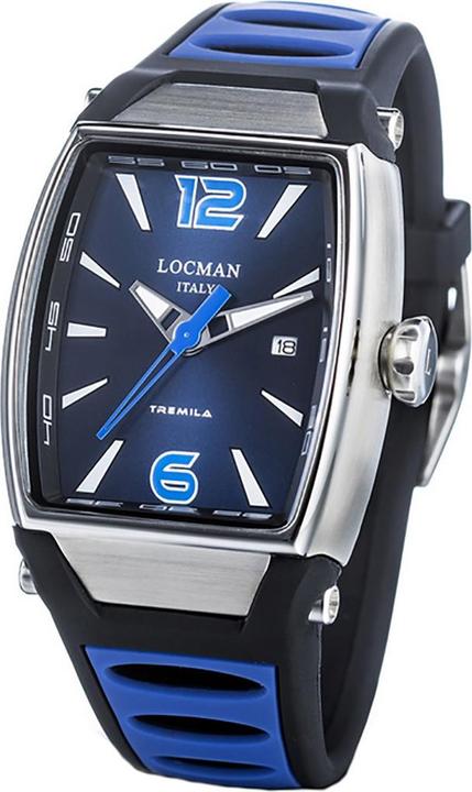 Immagine prodotto Locman Orologio da uomo Tremila Blu Ref. 0552A (Orologio da polso analogico, 50 mm)